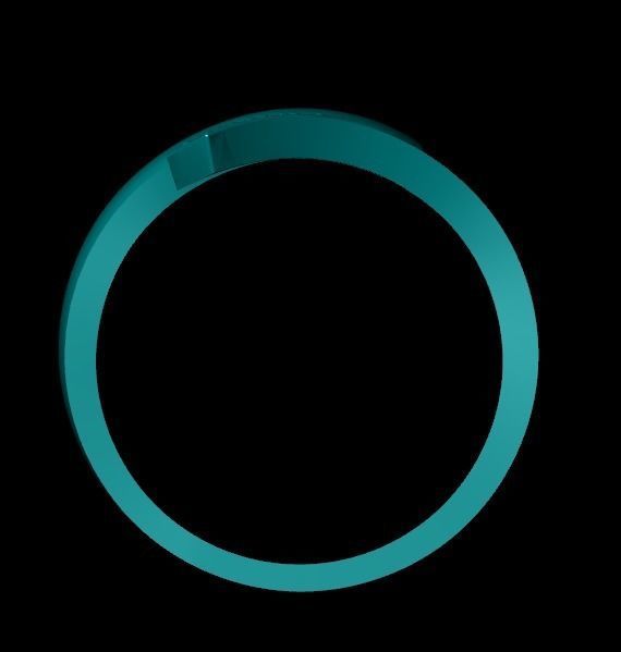 Wedding Engagement Women Ring 3D print model 3D print mode  3D print model_3