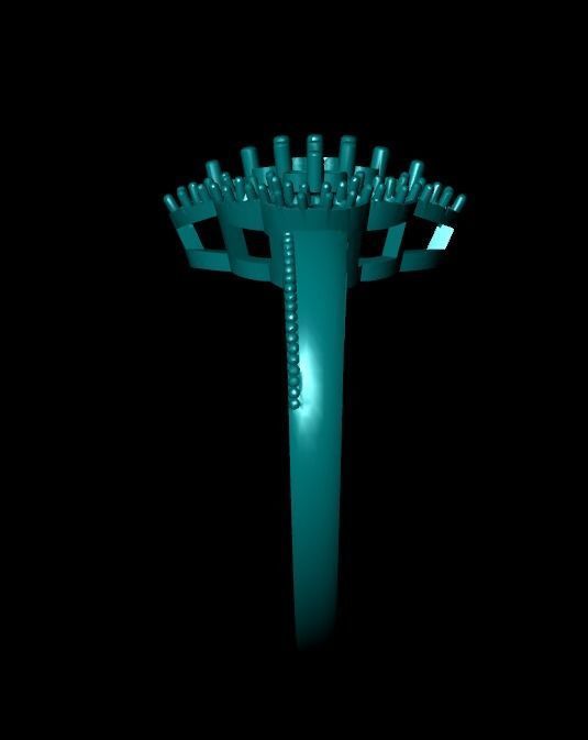 Wedding Engagement Women Ring 3D print model 3D print mode  3D print model_4