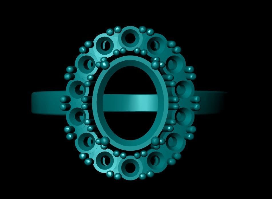 Wedding Engagement Women Ring 3D print model 3D print mode  3D print model_1