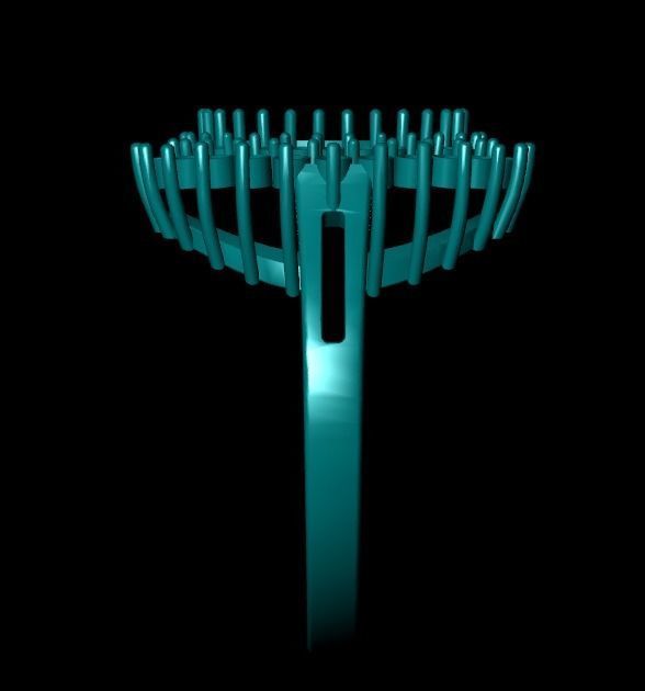 Wedding Engagement Women Ring 3D print model 3D print mode 3D print model_4