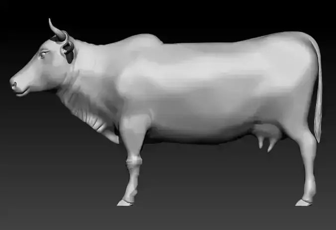 Cow 3D Model