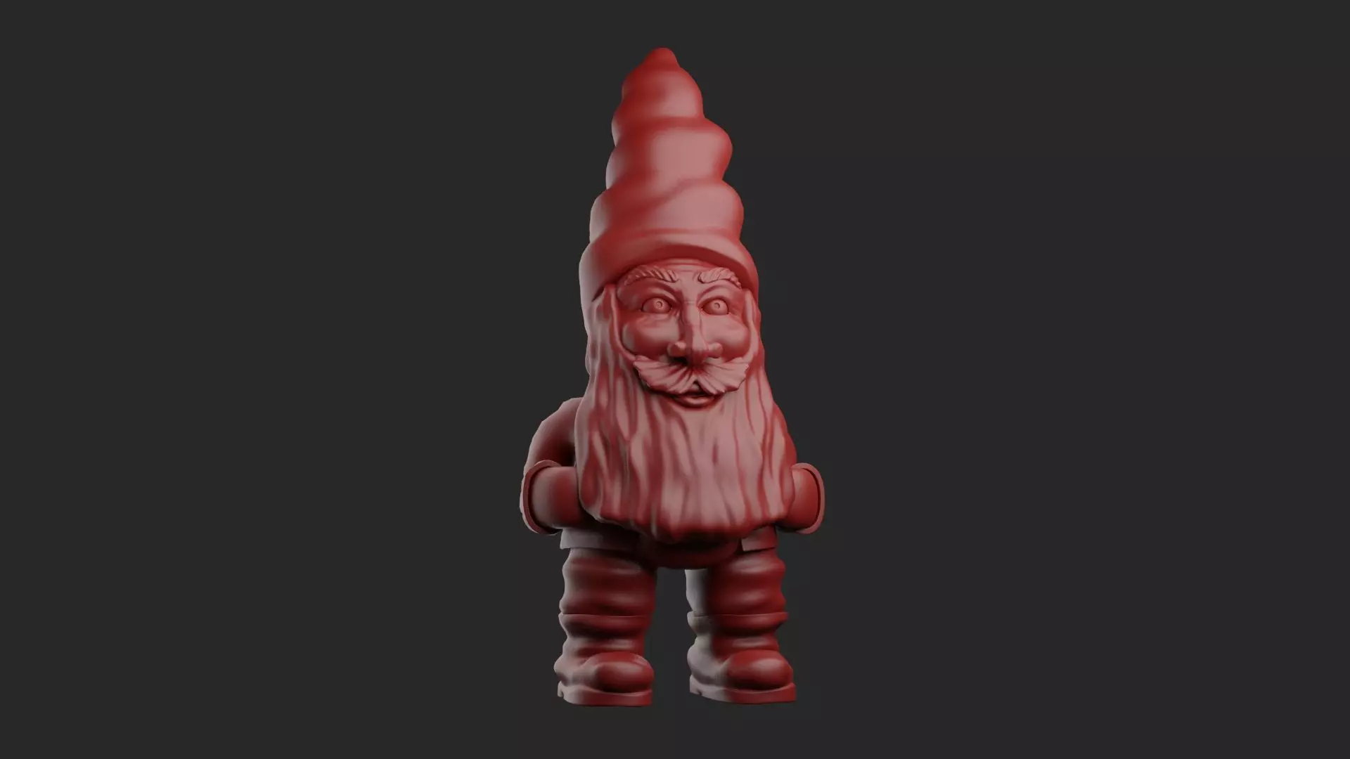 Gnome Sculpt 3D Model 3D print model