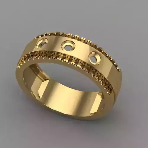 Wedding Engagement Women Ring 3D print model 3D print mode 