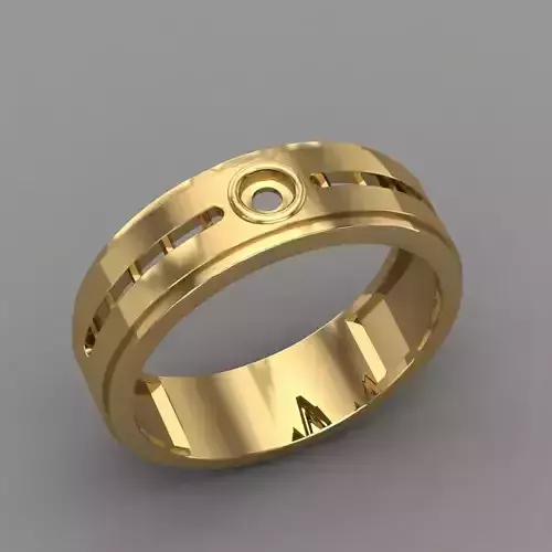 Wedding Engagement Women Ring 3D print model 3D print mode 
