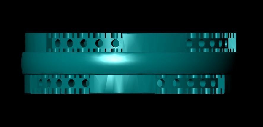 Wedding Engagement Women Ring 3D print model 3D print mode 3D print model_1