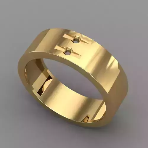 Wedding Engagement Women Ring 3D print model 3D print mode 