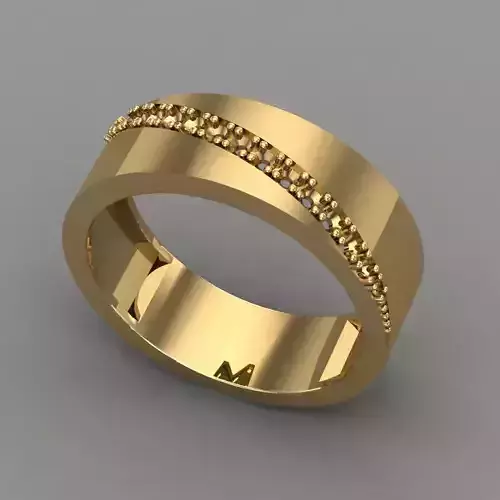 Wedding Engagement Women Ring 3D print model 3D print mode 