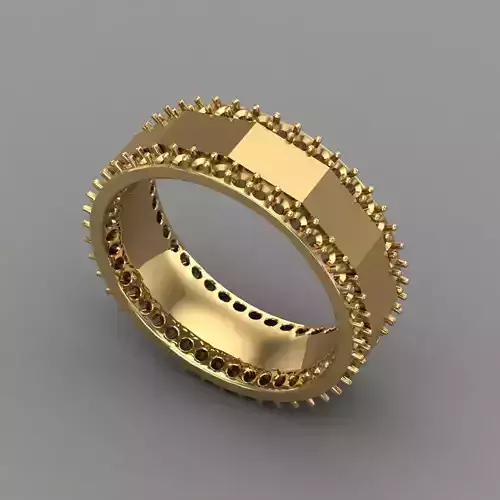 Wedding Engagement Women Ring 3D print model 3D print mode 