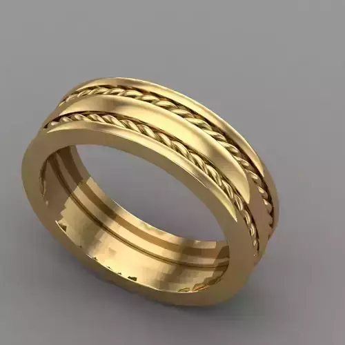 Wedding Engagement Women Ring 3D print model 3D print mode 