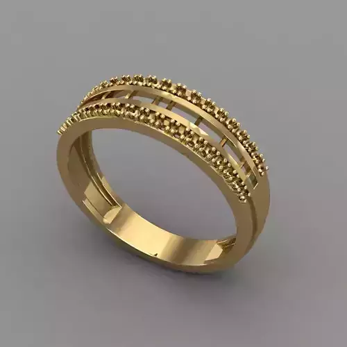 Wedding Engagement Women Ring 3D print model 3D print mode 