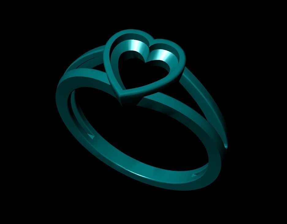 Wedding Engagement Women Ring 3D print model 3D print mode  3D print model_2