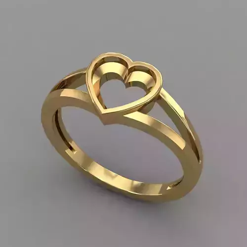 Wedding Engagement Women Ring 3D print model 3D print mode 