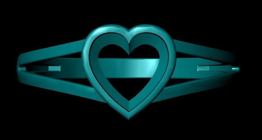 Wedding Engagement Women Ring 3D print model 3D print mode  3D print model_1