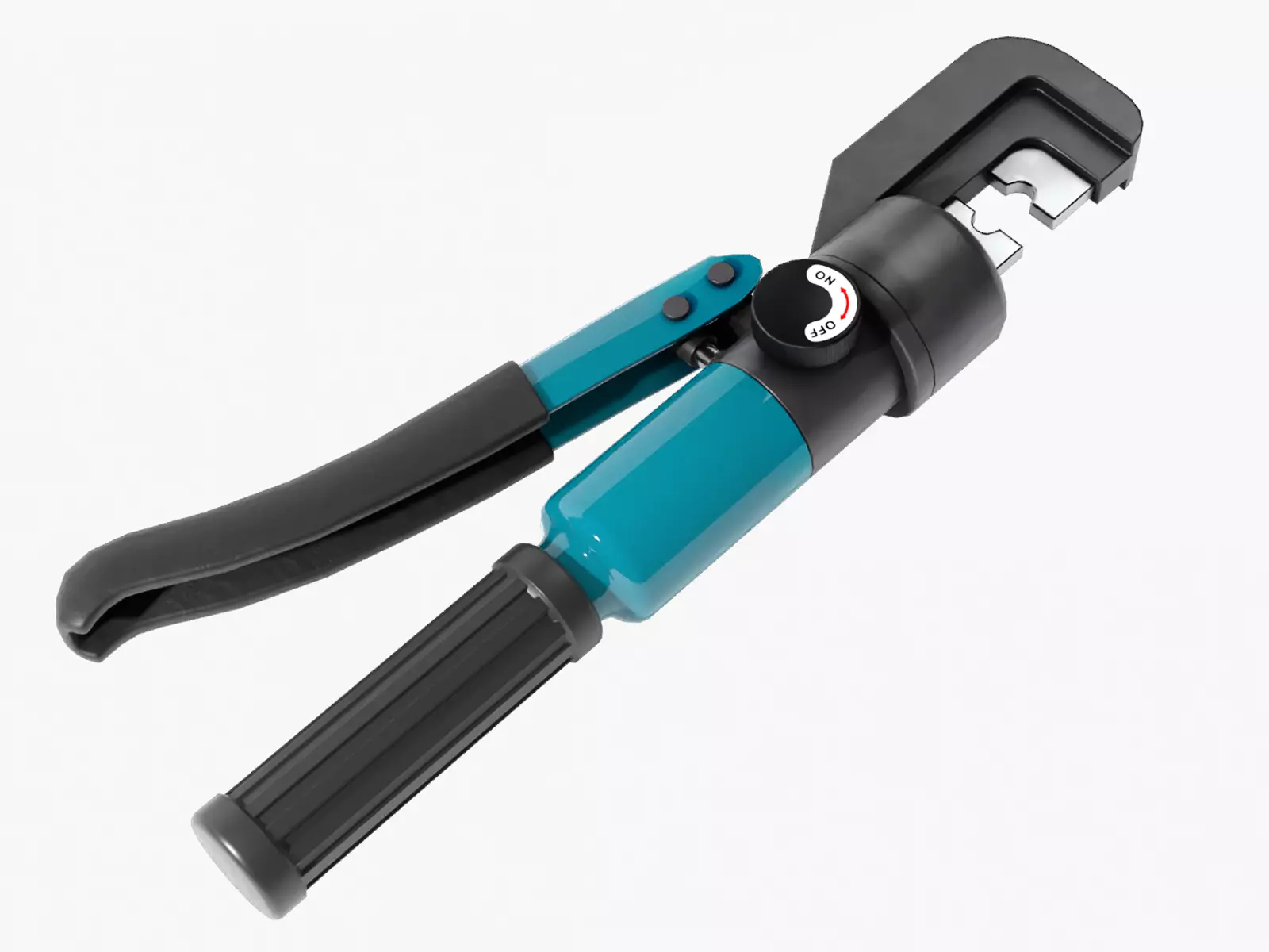 Hydraulic Crimper Low-poly 3D model_0