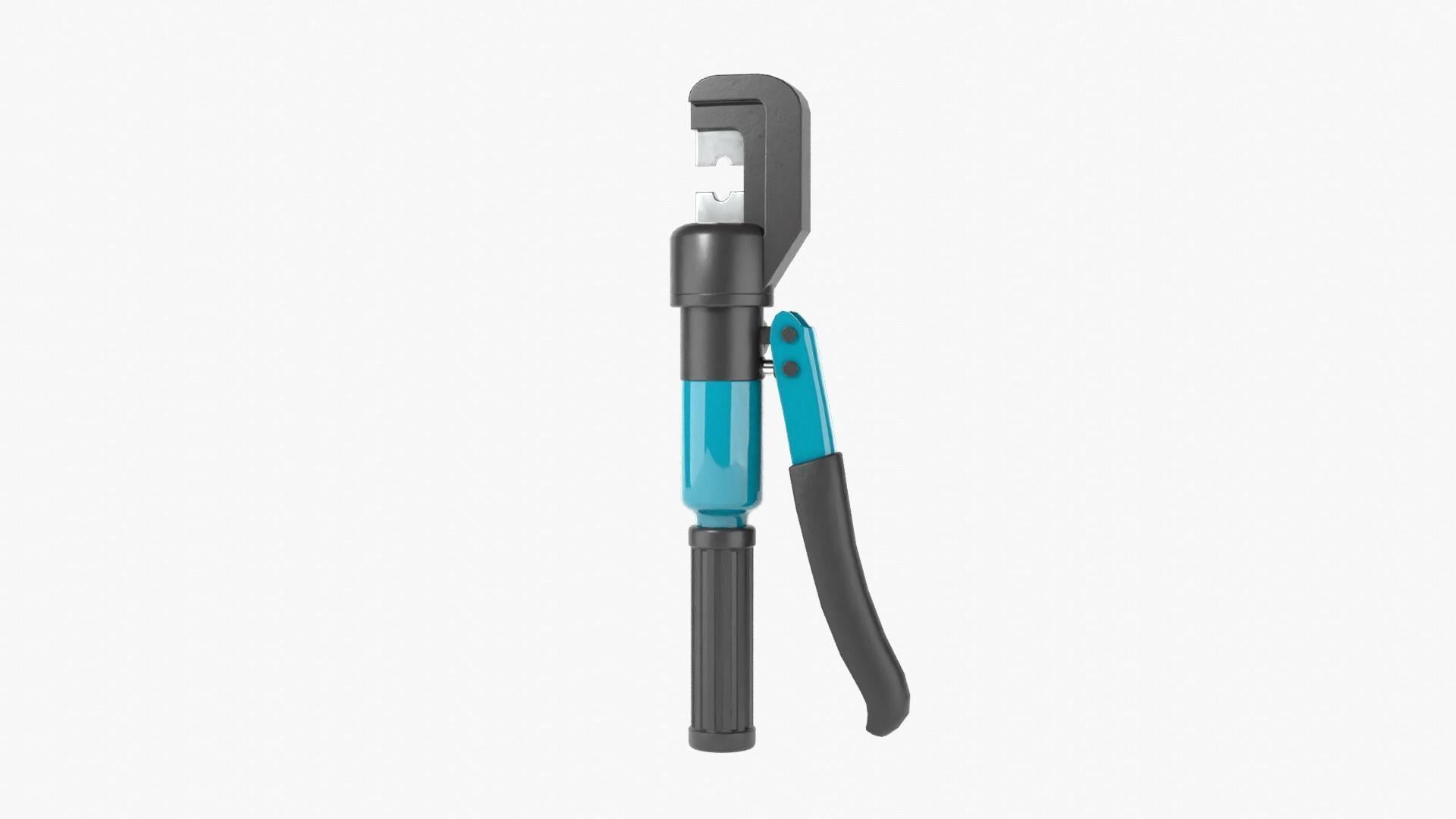 Hydraulic Crimper Low-poly 3D model_7