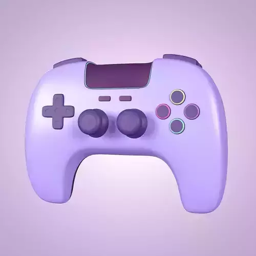 Game Controller  Low-poly 3D model Game Controller  Low-poly 3D model