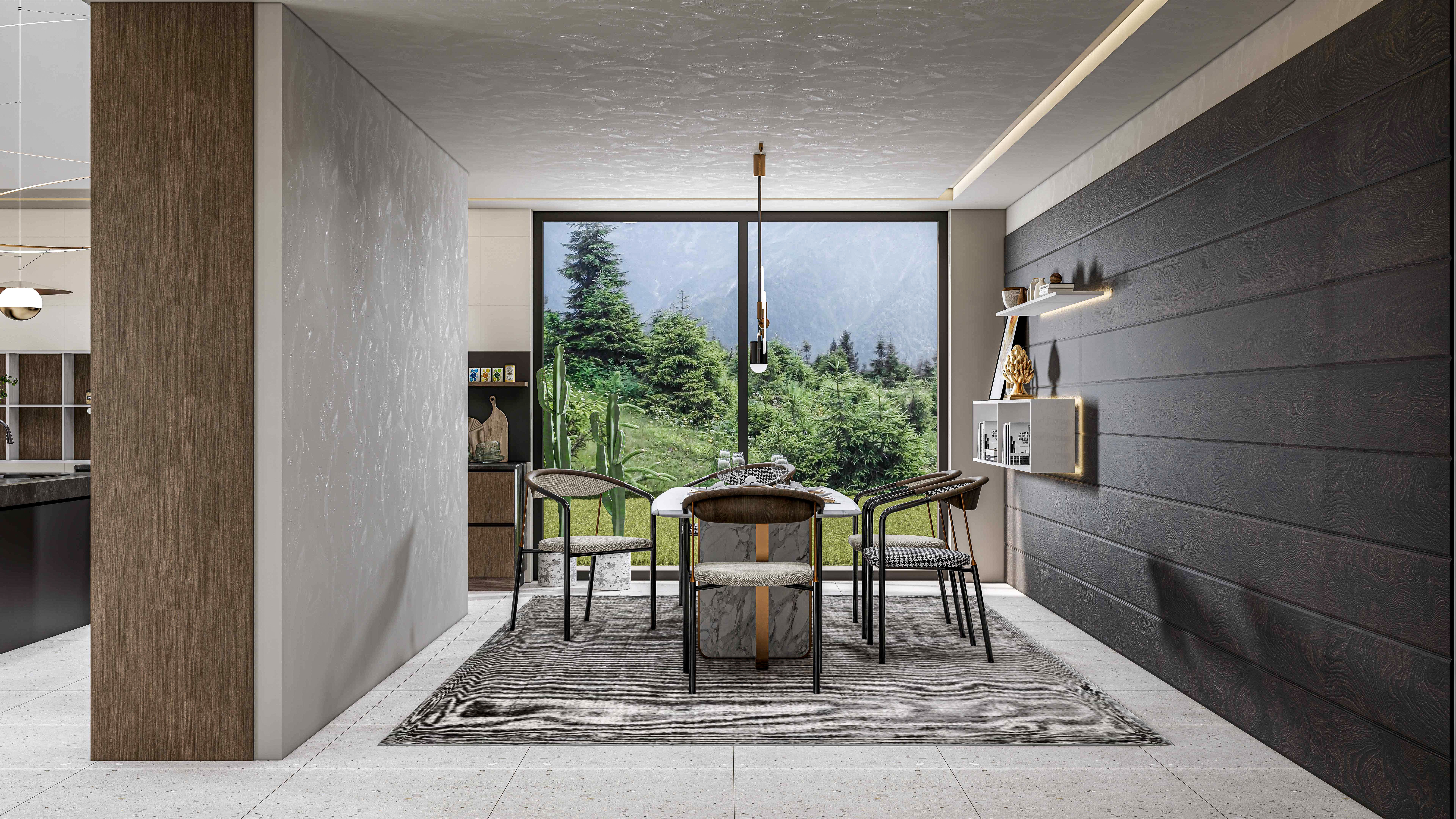 Kitchen fully parametric Resizable manufacturable 0015 3D model_3