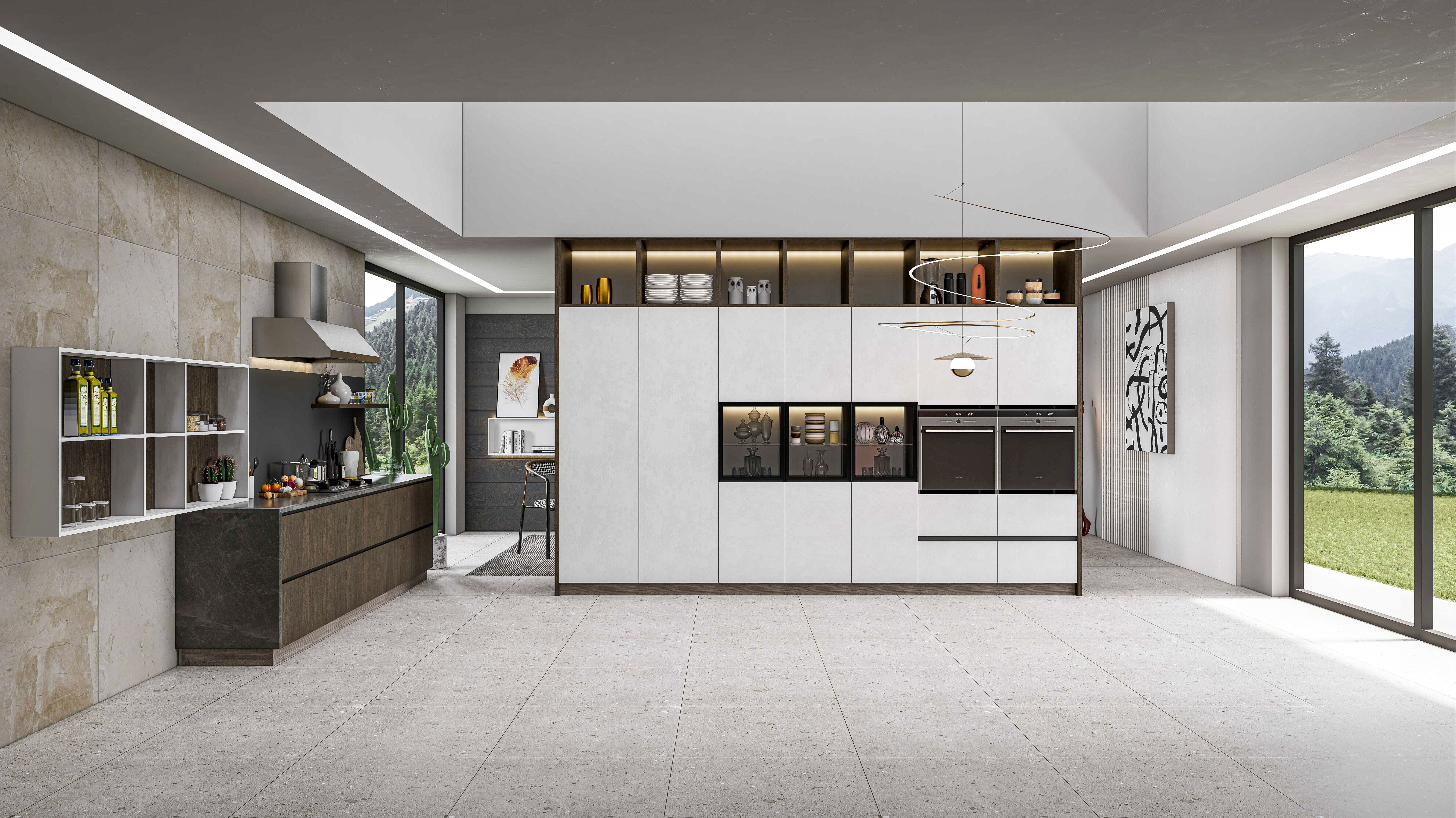 Kitchen fully parametric Resizable manufacturable 0015 3D model_16