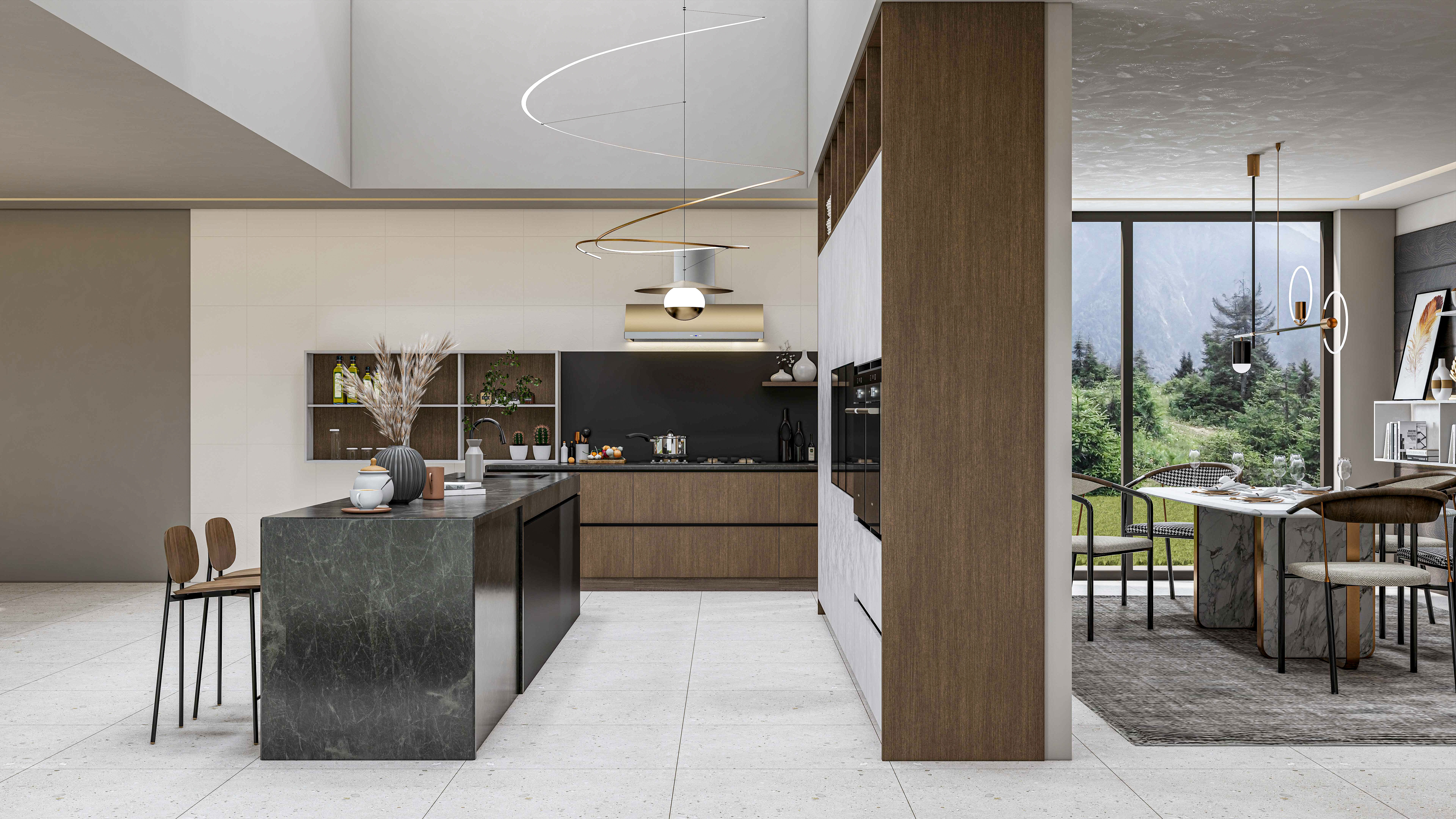 Kitchen fully parametric Resizable manufacturable 0015 3D model_7