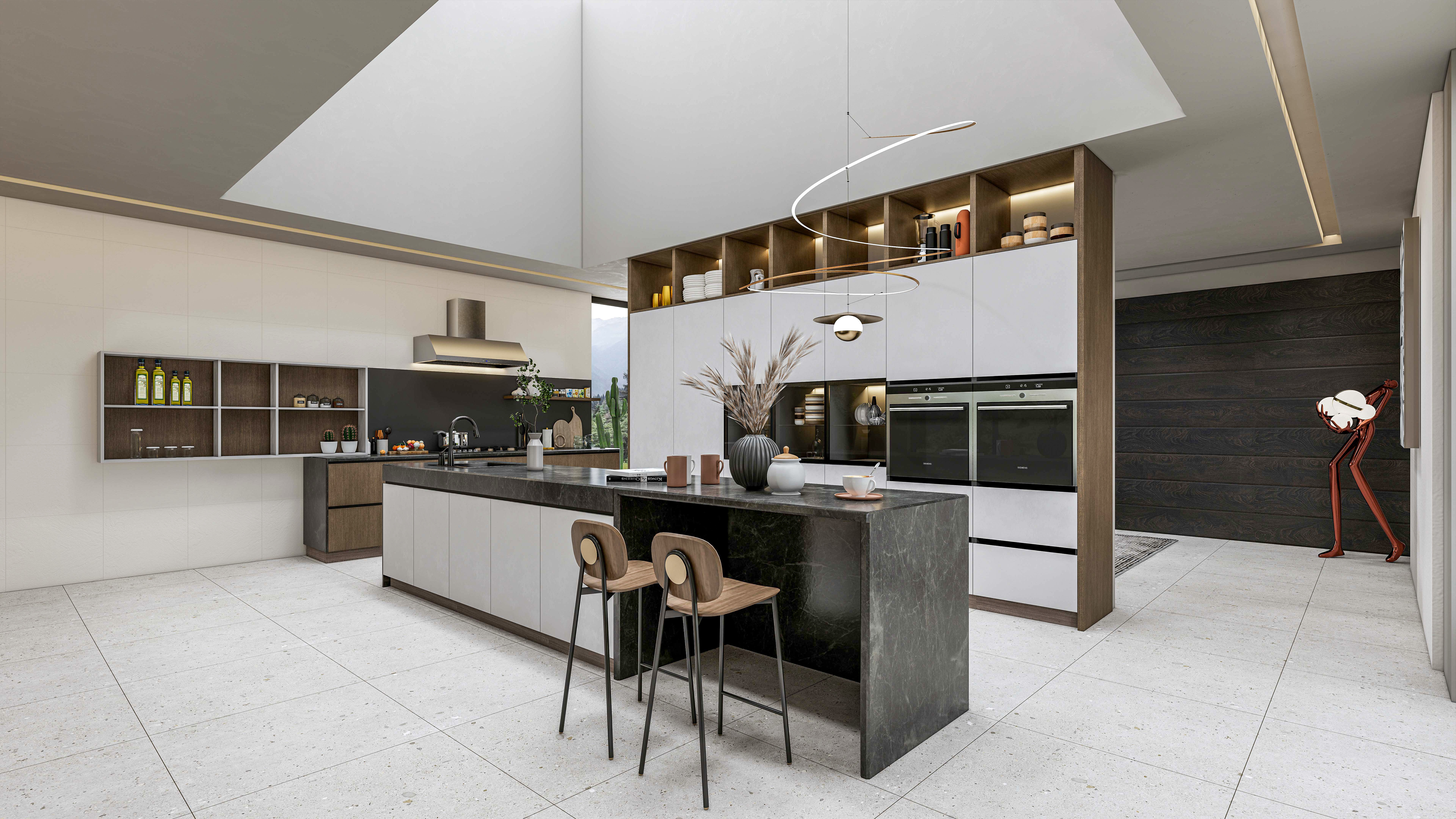 Kitchen fully parametric Resizable manufacturable 0015 3D model_6