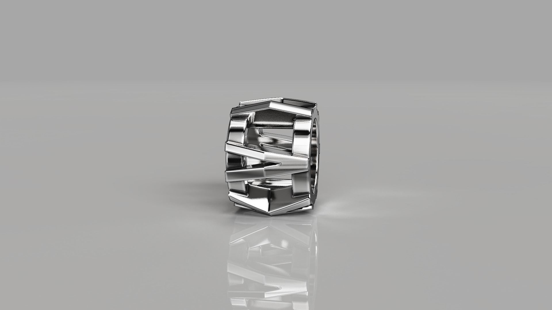 Tiffany X Open Pendant 3D print model_7