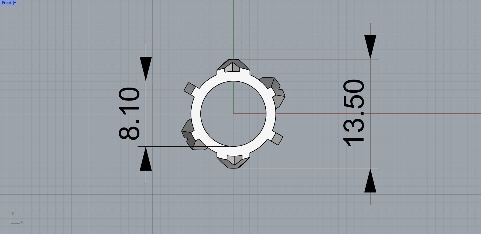 Tiffany X Open Pendant 3D print model_13