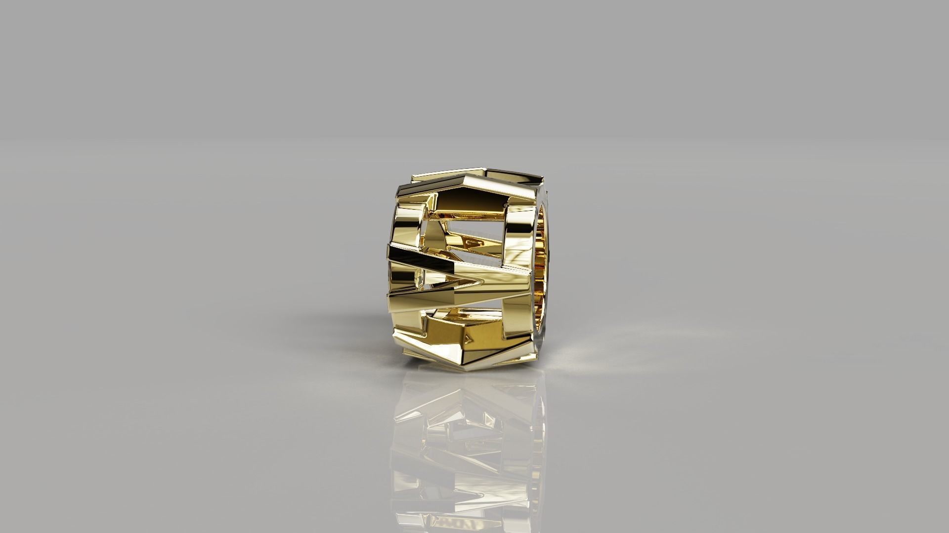 Tiffany X Open Pendant 3D print model_5