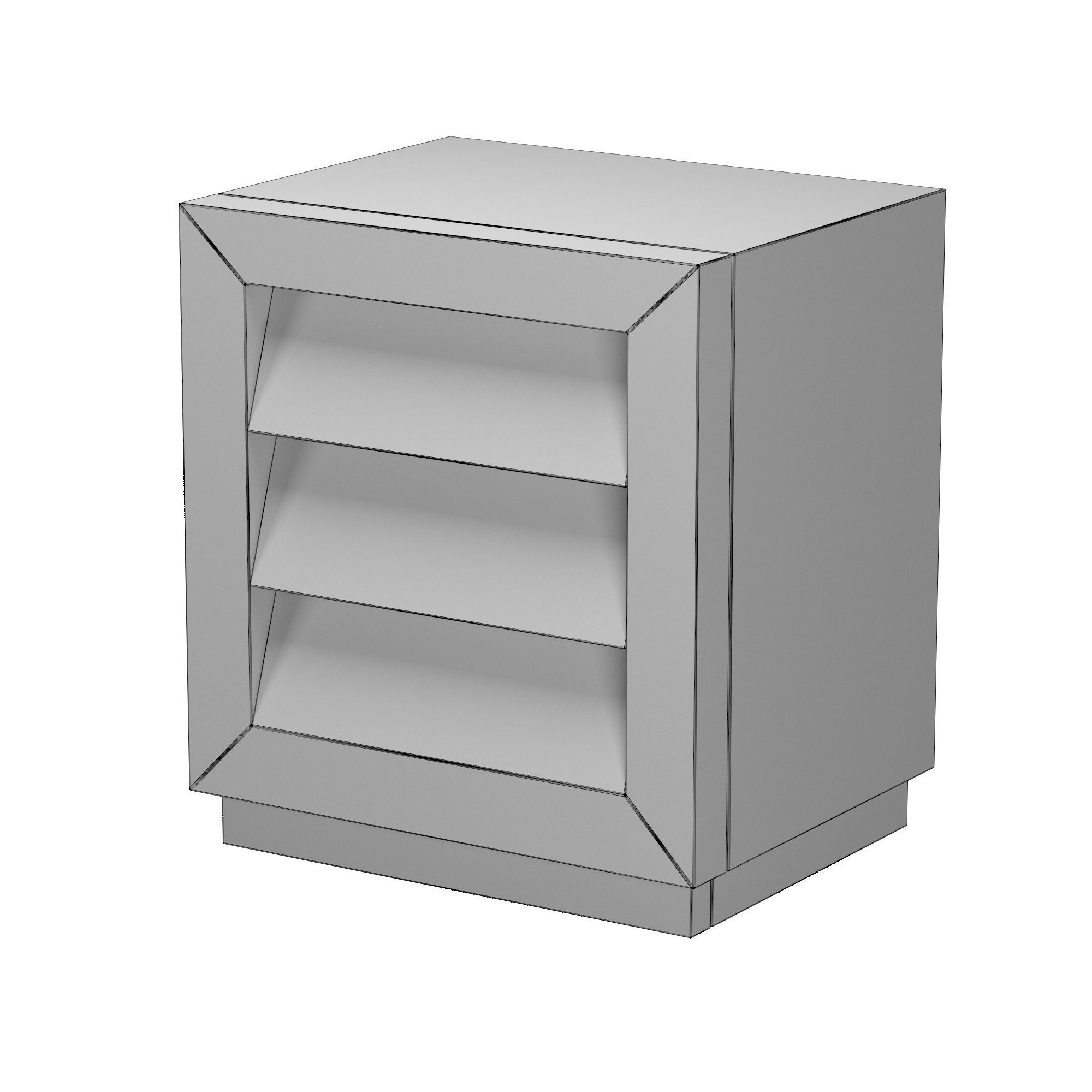 Big Sur Bedside Table 3D model_4
