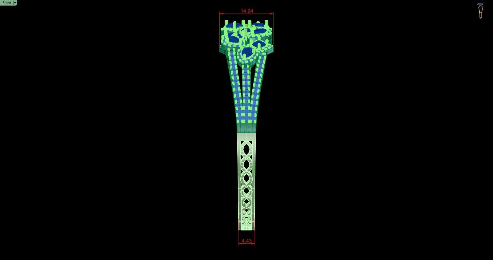 Bracelet 85 3D print model_10