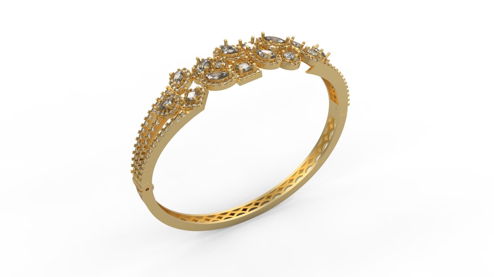 Bracelet 85 3D print model_1