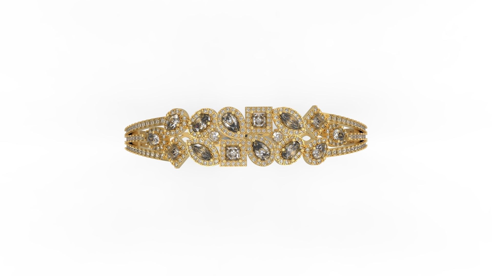 Bracelet 85 3D print model_5