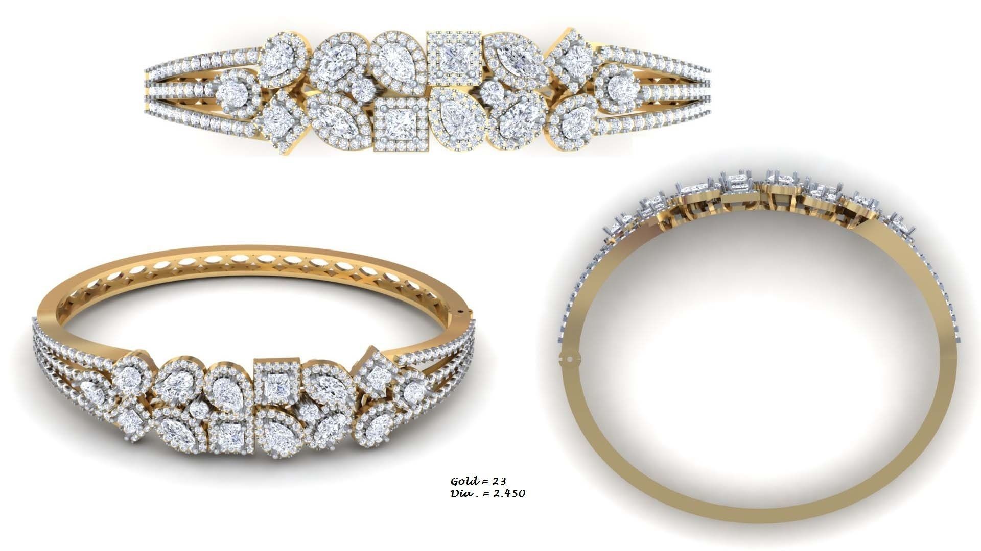 Bracelet 85 3D print model_6