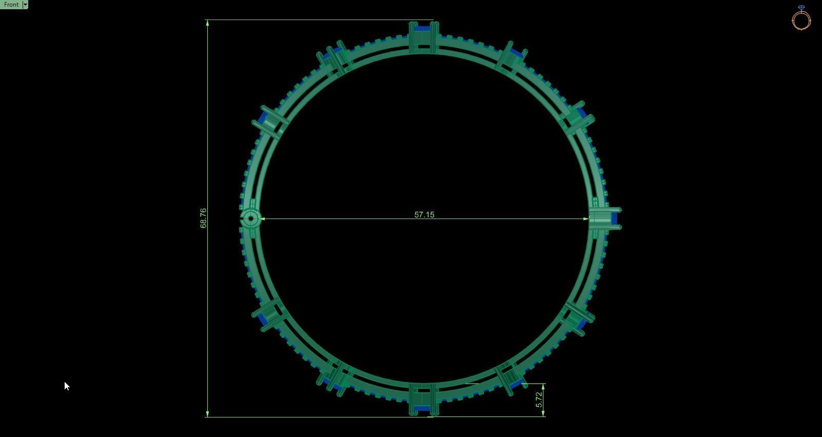 Bracelet 93 3D print model_8