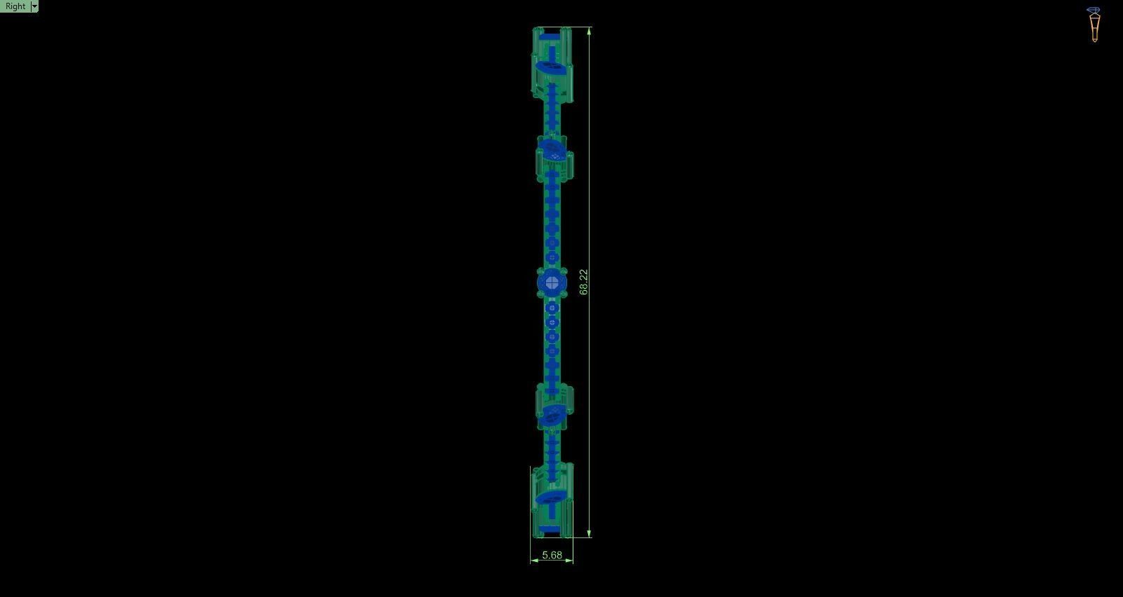 Bracelet 93 3D print model_10