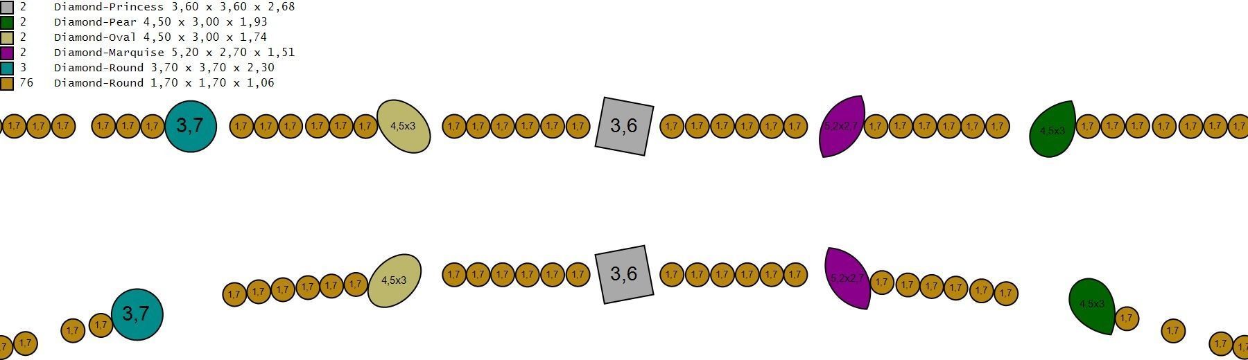 Bracelet 93 3D print model_13