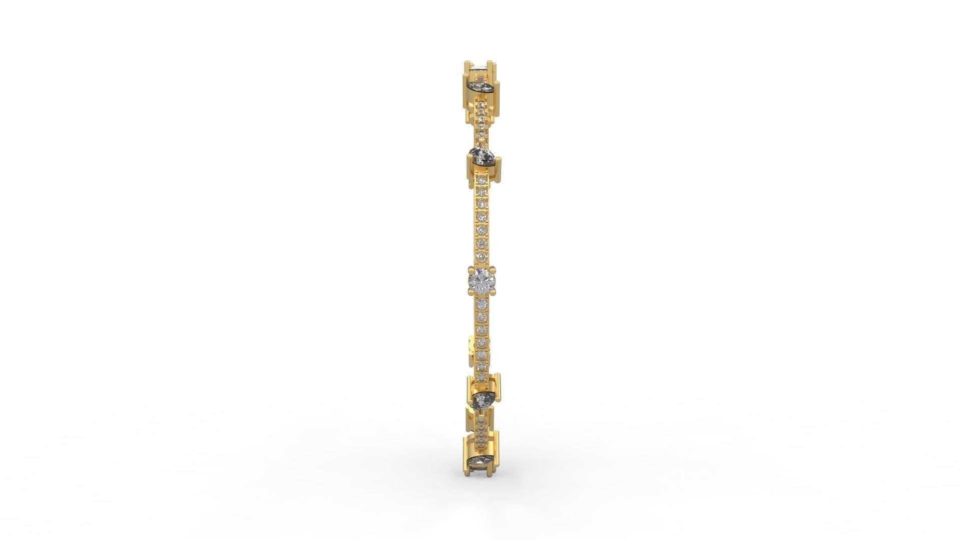 Bracelet 93 3D print model_3