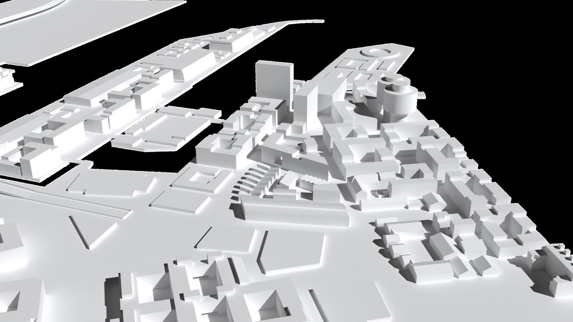 Nordhavn Copenhagen Denmark 3D print model_2