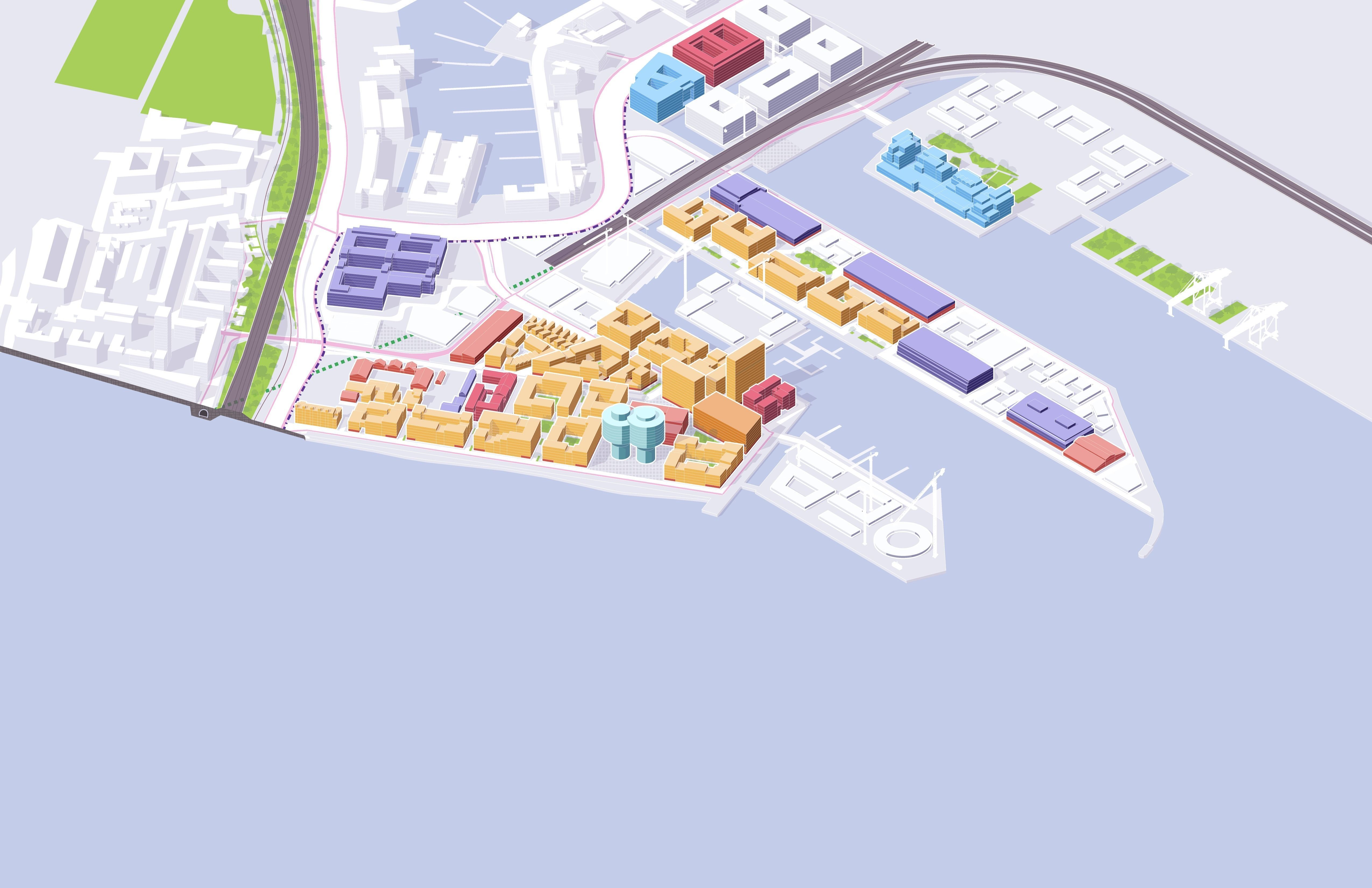 Nordhavn Copenhagen Denmark 3D print model_4