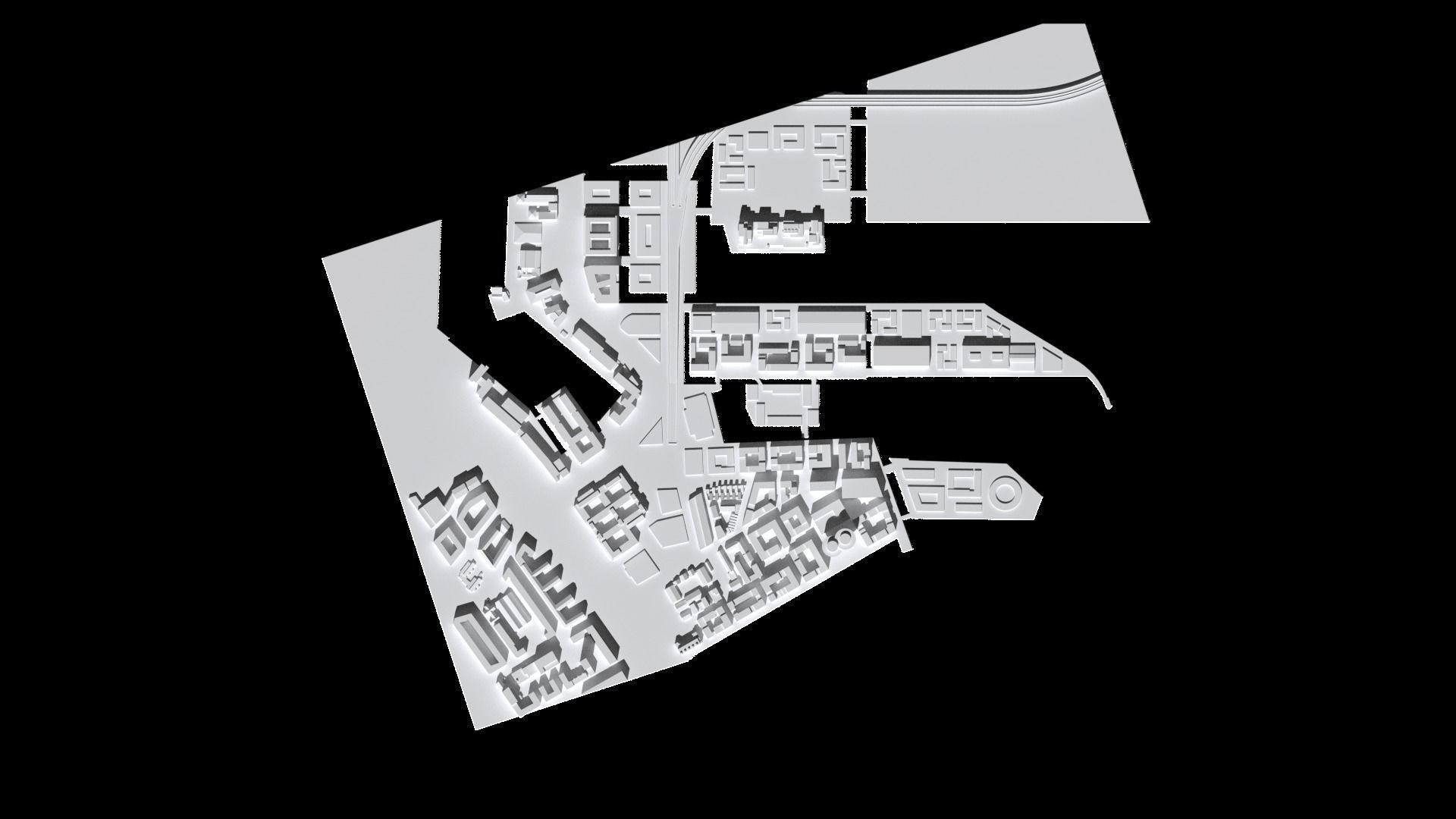 Nordhavn Copenhagen Denmark 3D print model_3