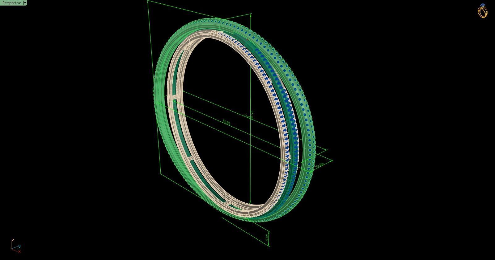 Bracelet 97 3D print model_8