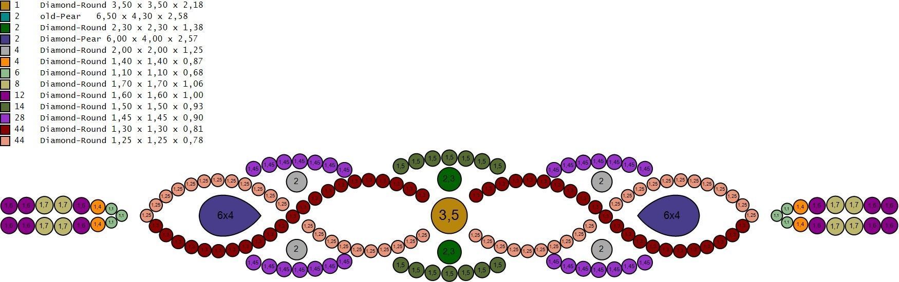 Bracelet 100 3D print model_14