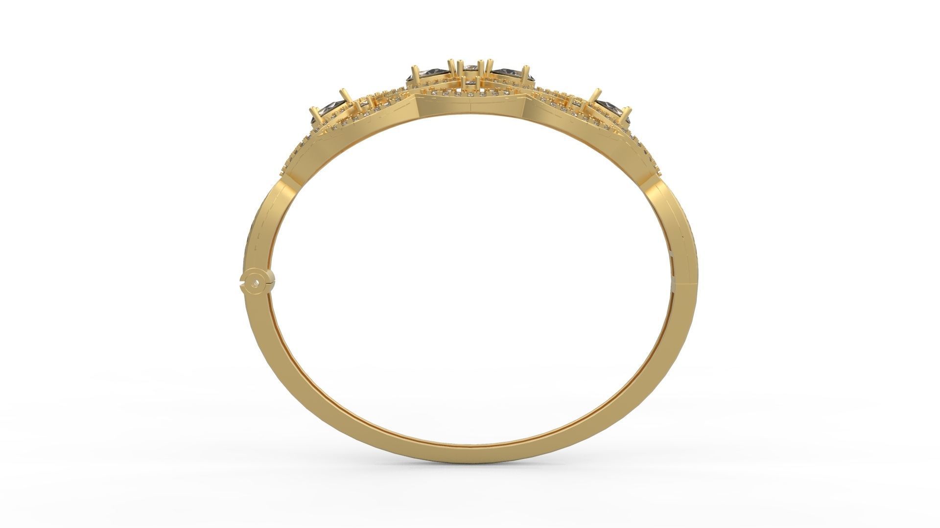 Bracelet 100 3D print model_2