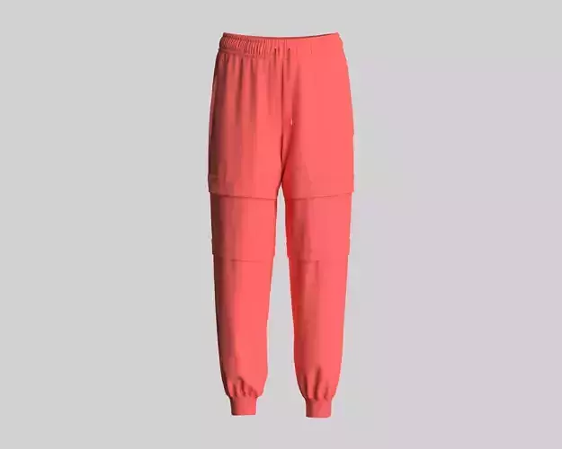 Ladies Jogger-Red