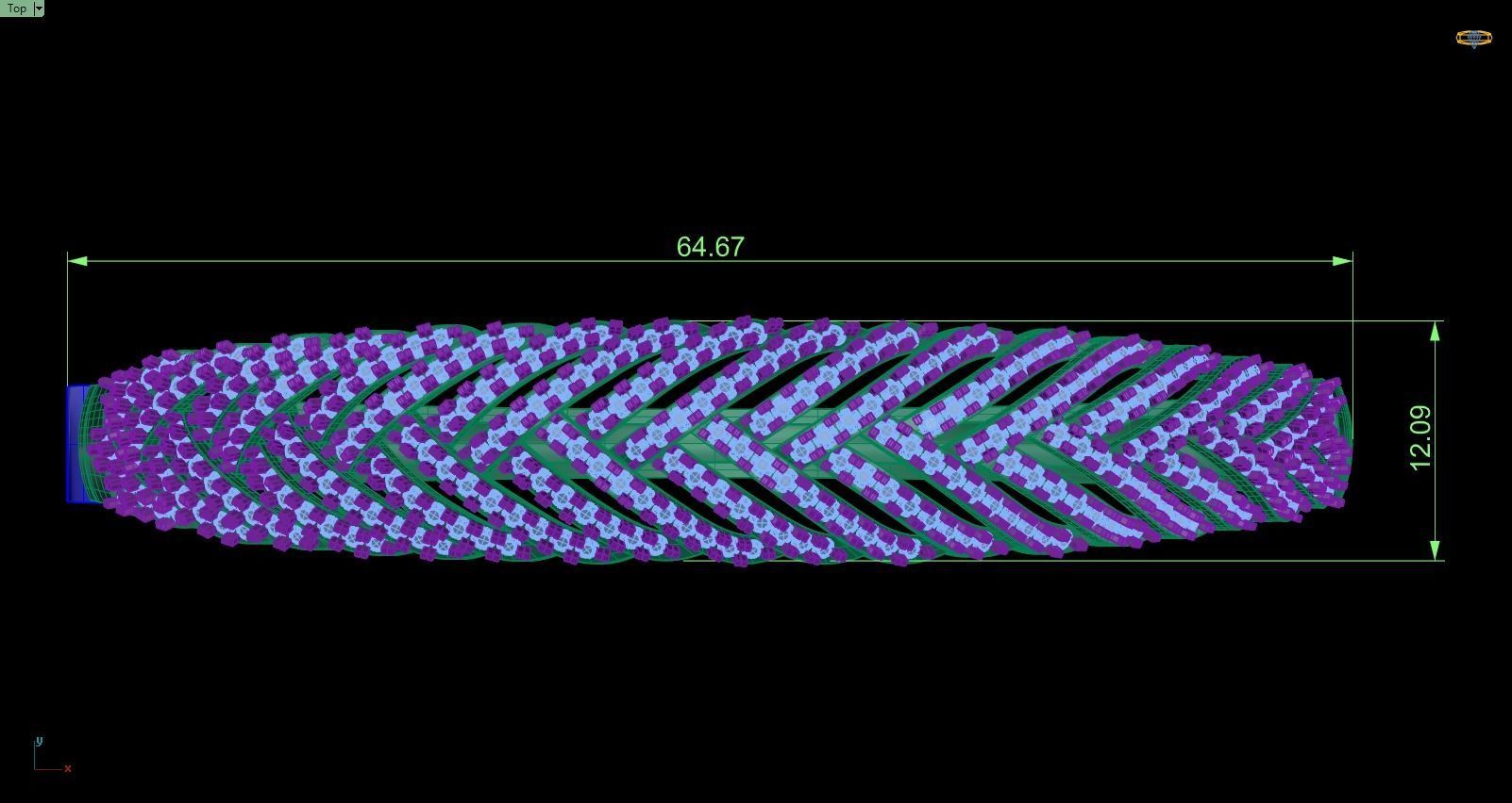 Bracelet 101 3D print model_7