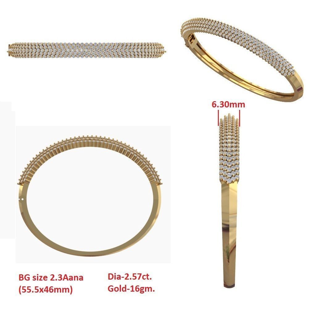 Bracelet 104 3D print model_5