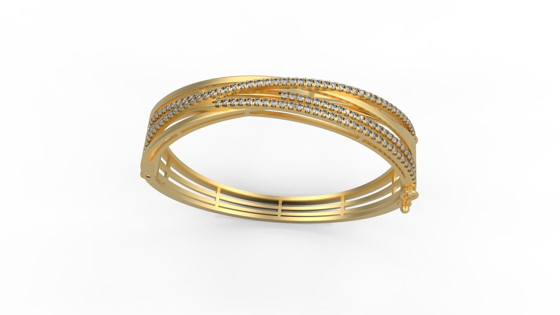 Bracelet 105  3D print model_3