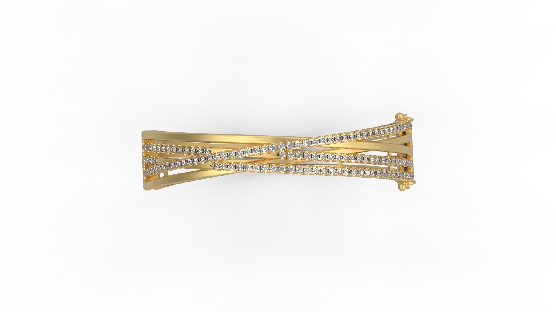 Bracelet 105  3D print model_4