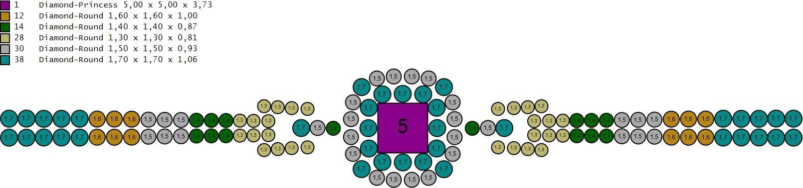 Bracelet 109 3D print model_12