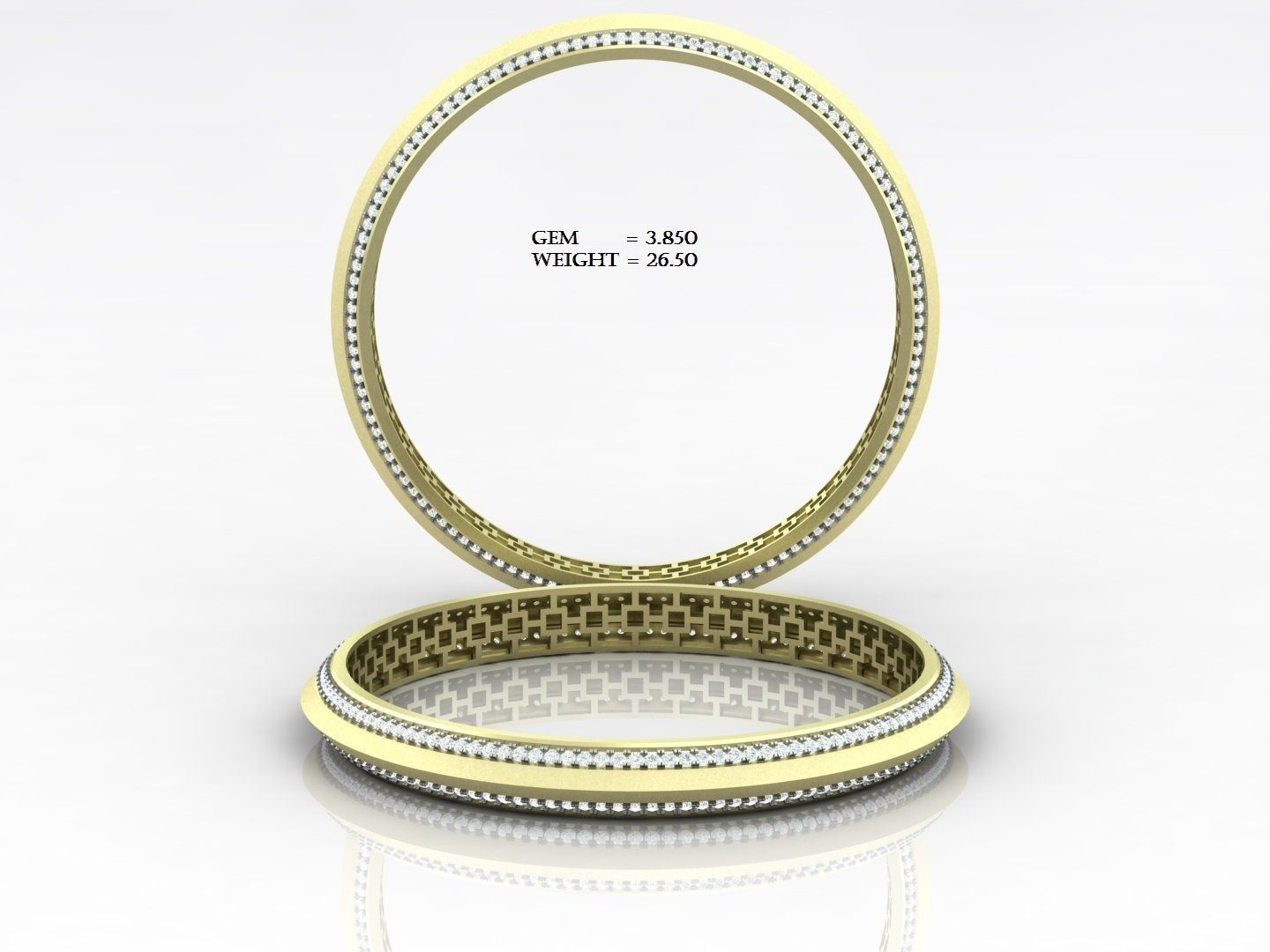 Bracelet 118 3D print model_5