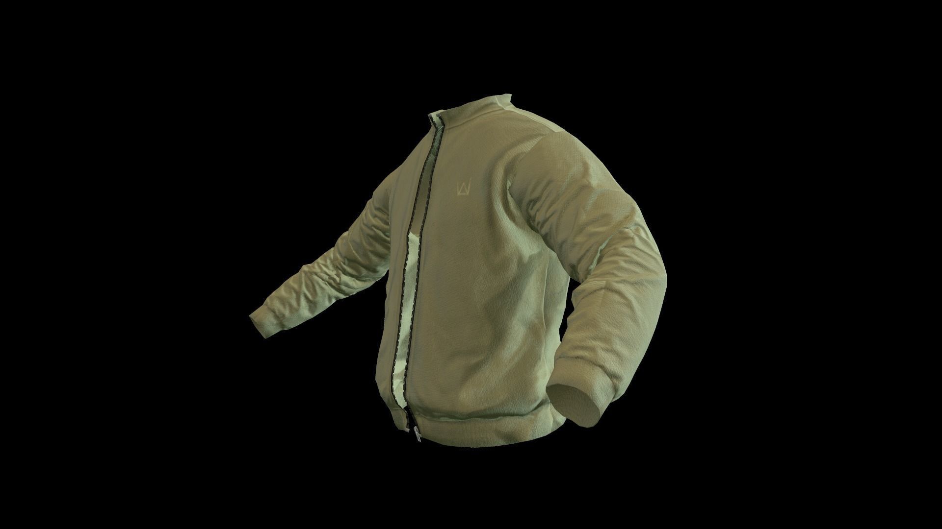 jacket 5 Low-poly 3D model_12